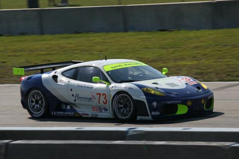 Allan Simonsen i sin Tafel Racing Ferrari.
(Foto: Motorsporten.dk)